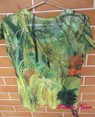 Blusa estampada animal